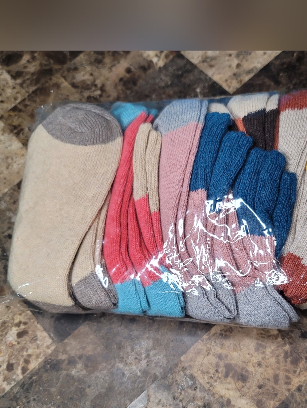 10 Pack Womens Vintage Winter Soft Warm Thick Cold Knit Wool Crew Socks